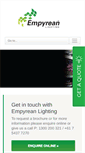 Mobile Screenshot of empyreanlighting.com